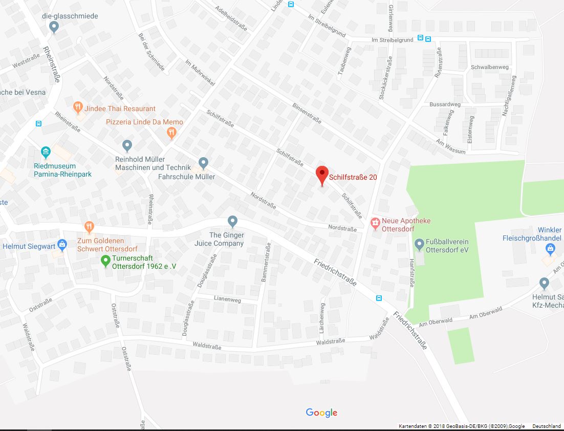 Standort, SChilfstr. 20 in 76437 Rastatt